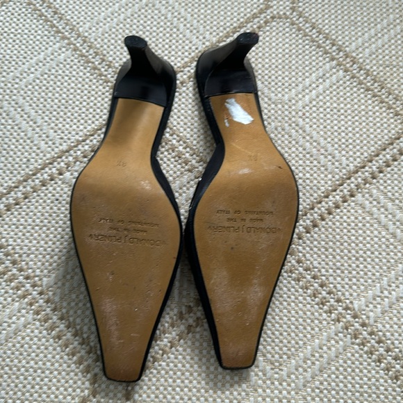 Donald Pliner mules, black size 8.5 EUC, only worn inside, - Picture 5 of 5